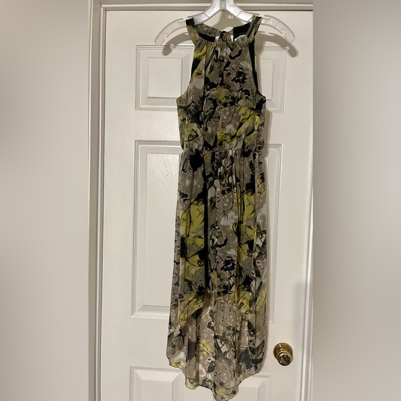 VERO MODA Asymmetrical Abstract Print Halter Dress, Size XS - Picture 5 of 5